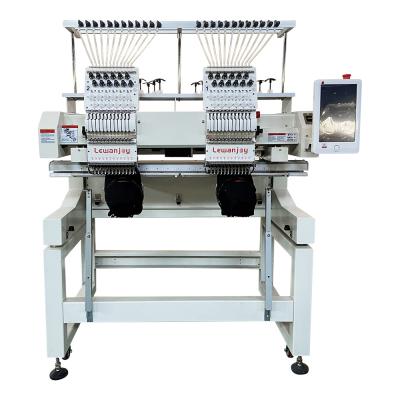 Two Heads 15 Needle China Supplier Industrial Computerized Embroidery Sewing Machines HOT Sale in US